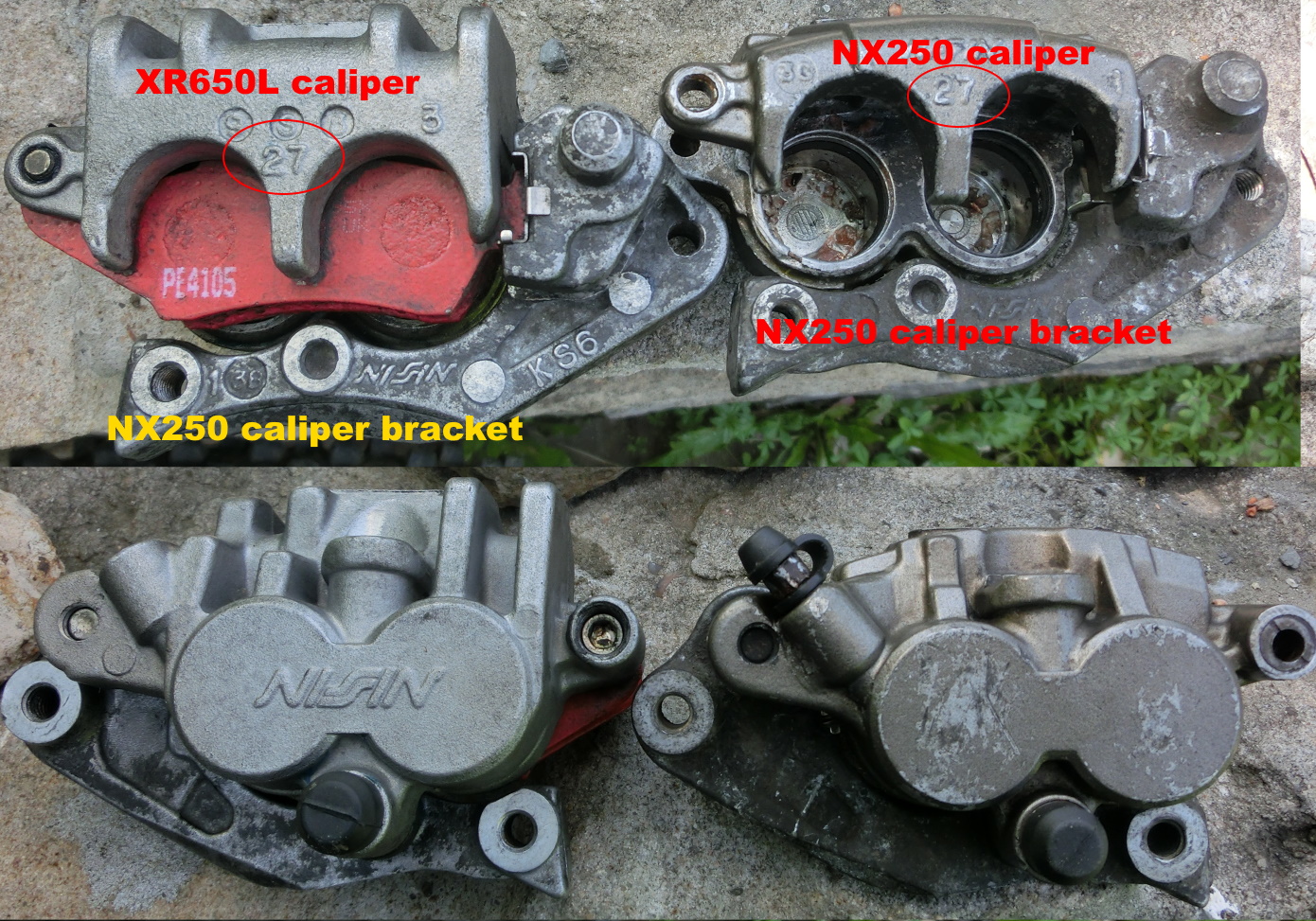 NX250 brake caliper maintenance - Das Forum rund um die Honda NX Baureihe